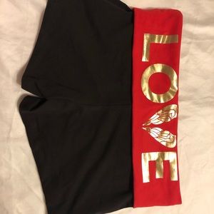 Victoria’s Secret Fold-over yoga shorts